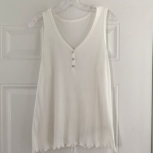 Boston Proper Sleeveless Henley Tank!